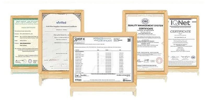 Certification Certification